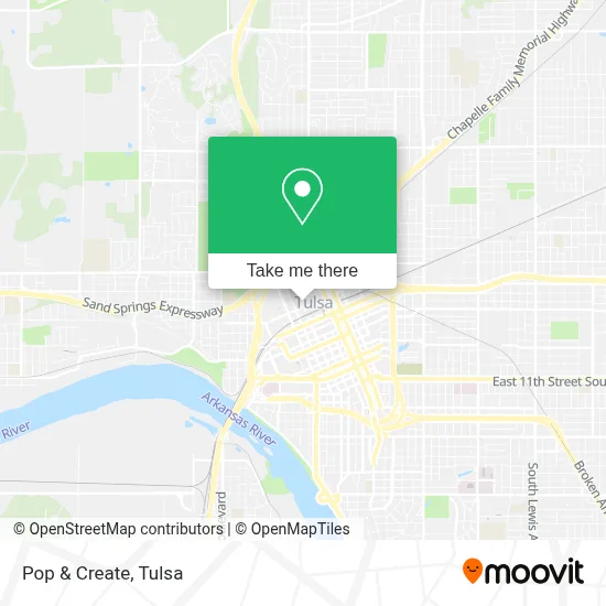 Pop & Create map