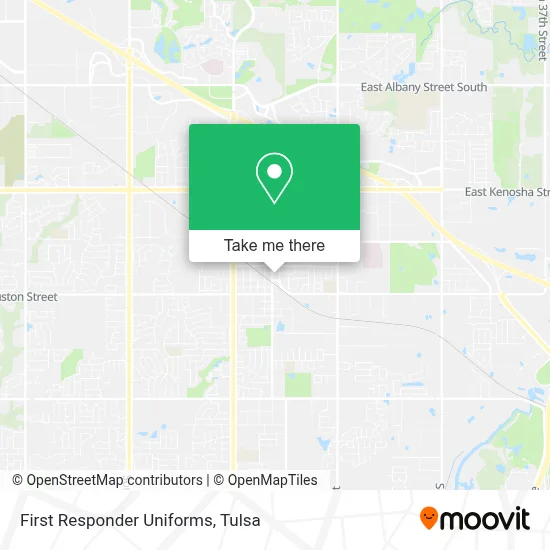 First Responder Uniforms map
