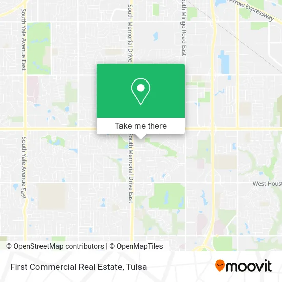 First Commercial Real Estate map