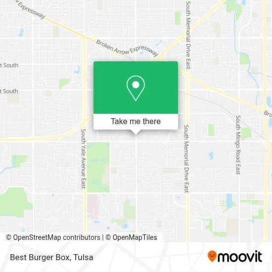 Best Burger Box map