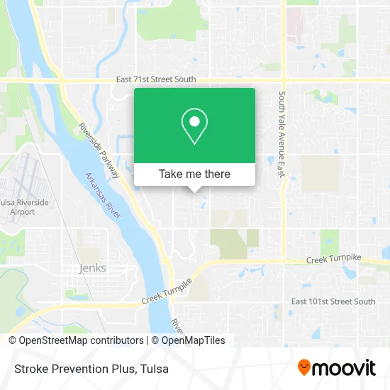 Stroke Prevention Plus map