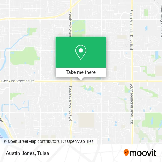 Austin Jones map