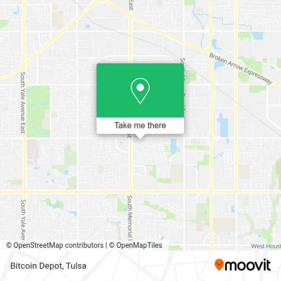 Bitcoin Depot map
