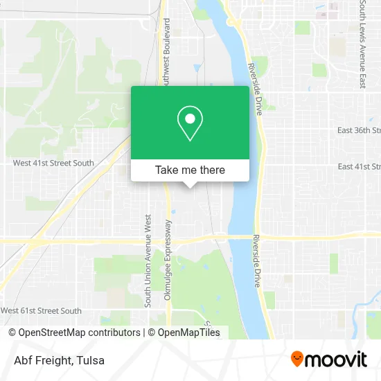 Abf Freight map
