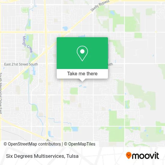 Six Degrees Multiservices map