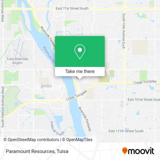 Paramount Resources map