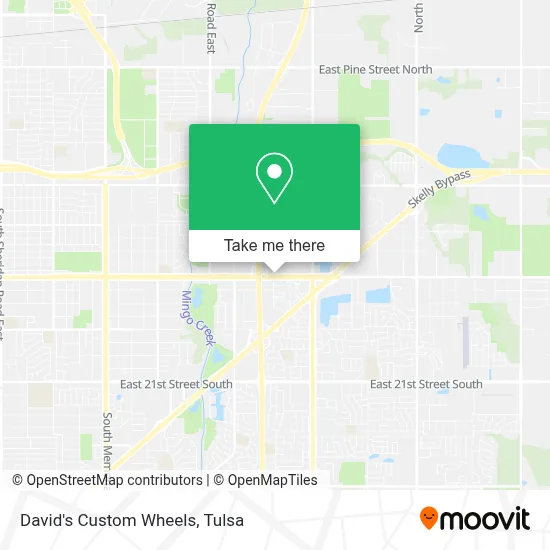 David's Custom Wheels map