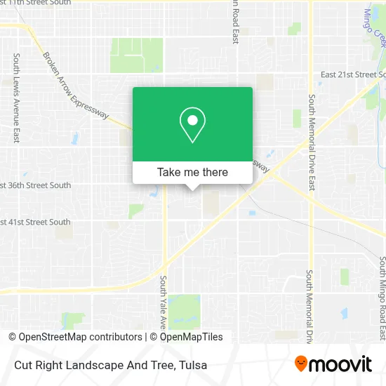Cut Right Landscape And Tree map