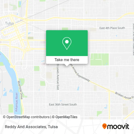 Reddy And Associates map