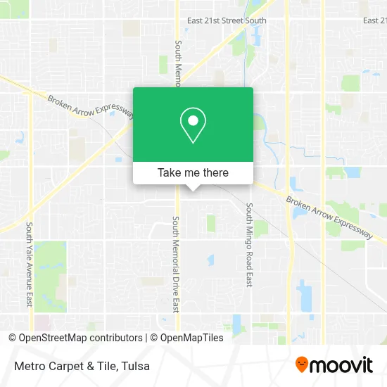 Metro Carpet & Tile map
