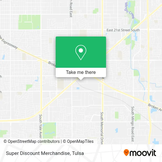 Super Discount Merchandise map
