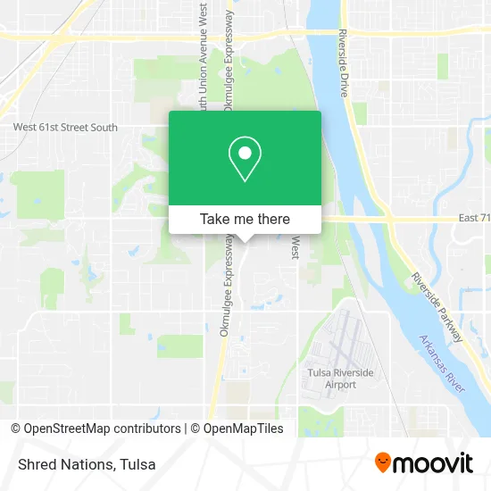Shred Nations map