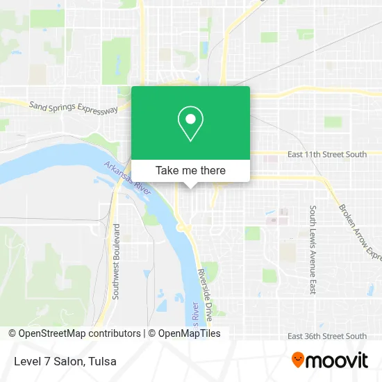 Level 7 Salon map