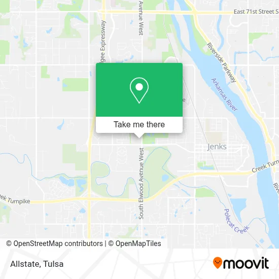 Allstate map