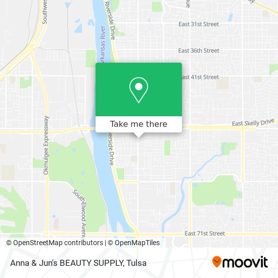 Anna & Jun's BEAUTY SUPPLY map