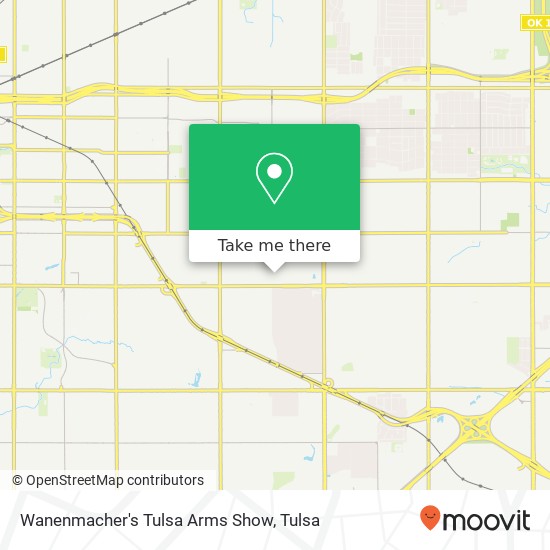 Mapa de Wanenmacher's Tulsa Arms Show