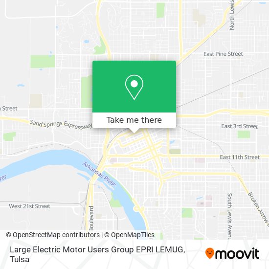 Large Electric Motor Users Group EPRI LEMUG map