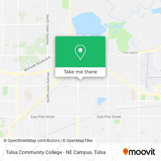 Tulsa Community College Northeast Campus Map How To Get To Tulsa Community College - Ne Campus By Bus?