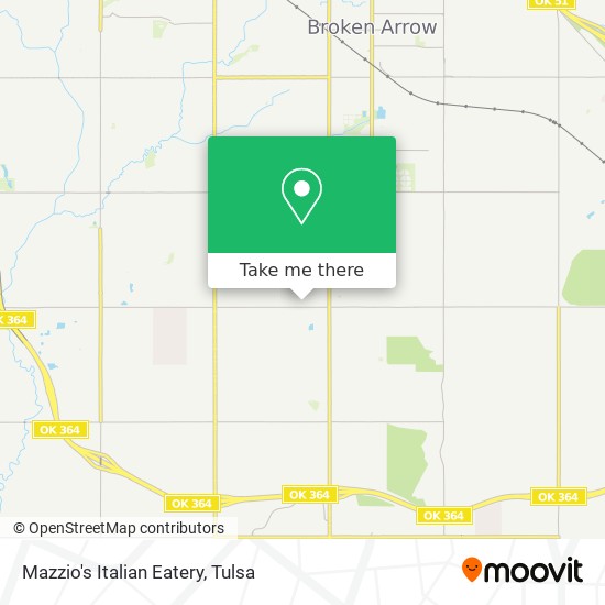 Mapa de Mazzio's Italian Eatery