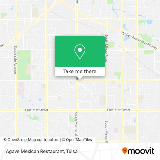 Agave Mexican Restaurant map
