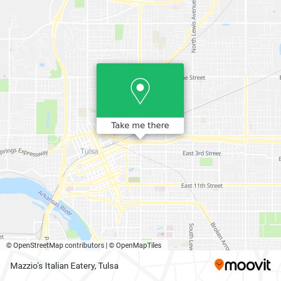 Mazzio's Italian Eatery map