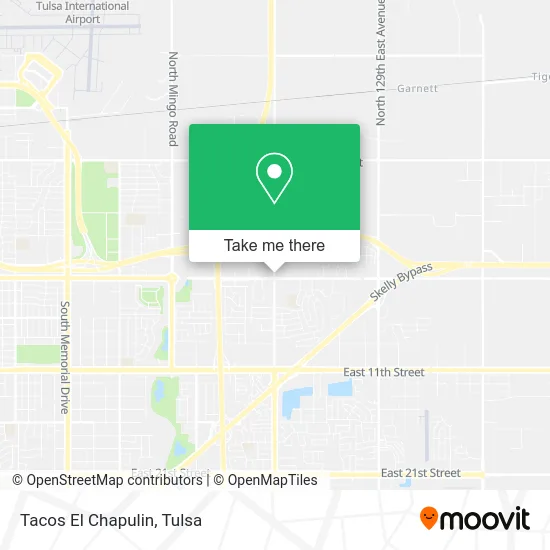 Tacos El Chapulin map