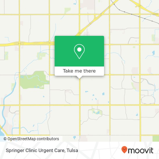 Springer Clinic Urgent Care map