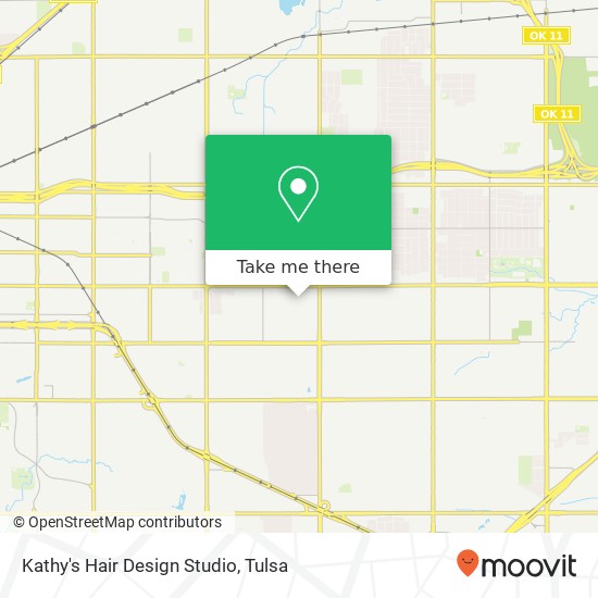 Kathy's Hair Design Studio map