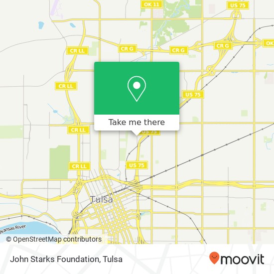 John Starks Foundation map