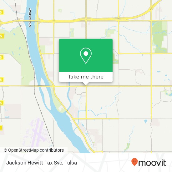 Jackson Hewitt Tax Svc map