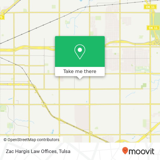 Zac Hargis Law Offices map