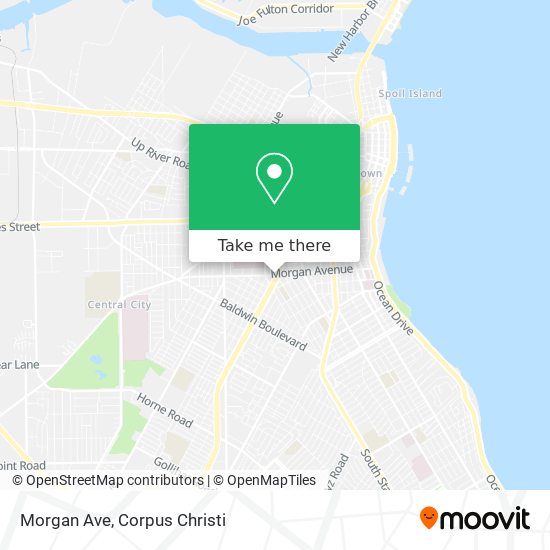 Mapa de Morgan Ave