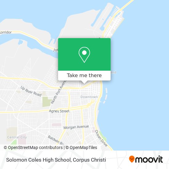 Solomon Coles High School map