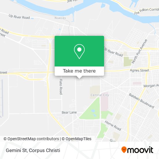 Mapa de Gemini St