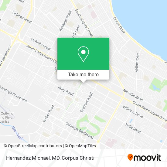 Hernandez Michael, MD map