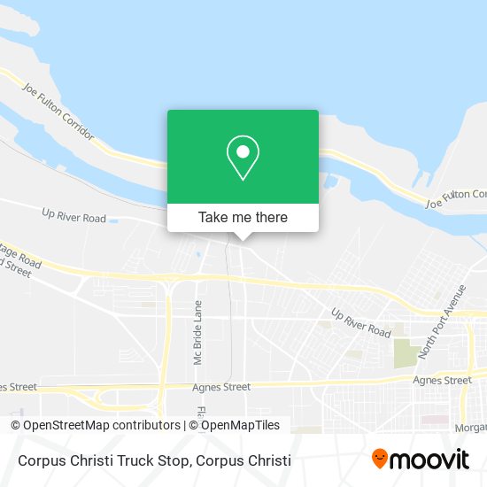 Corpus Christi Truck Stop map