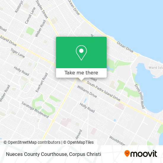 Mapa de Nueces County Courthouse