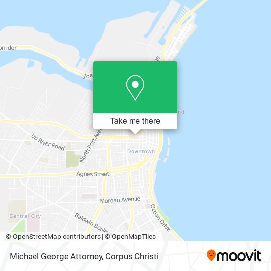 Michael George Attorney map