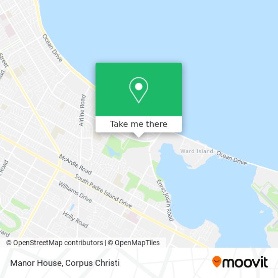 Manor House map
