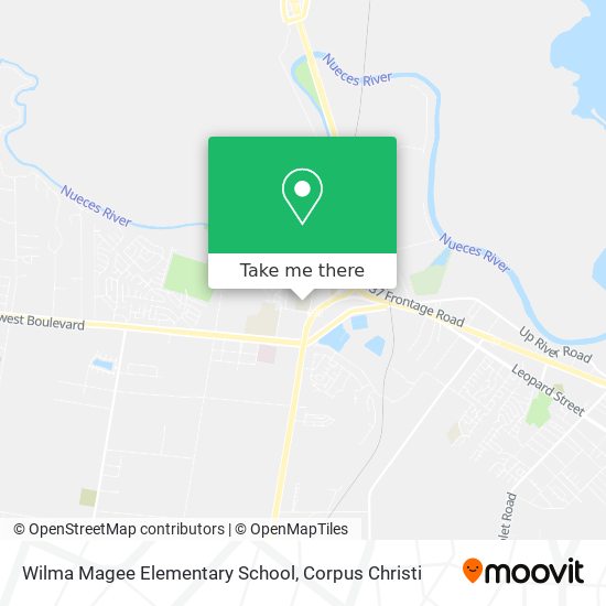 Wilma Magee Elementary School map