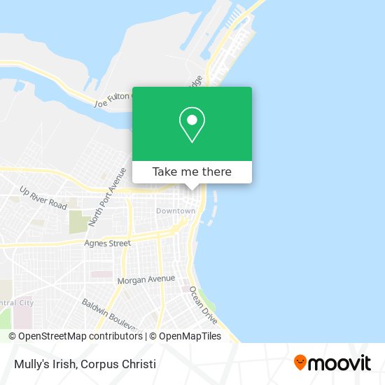 Mapa de Mully's Irish