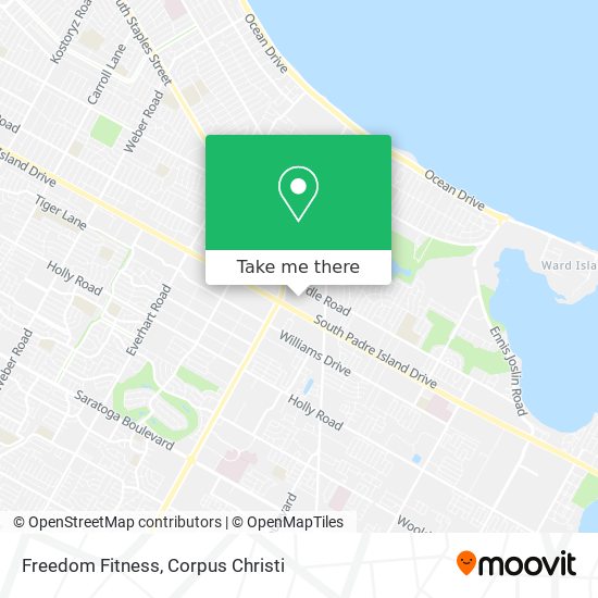 Freedom Fitness map