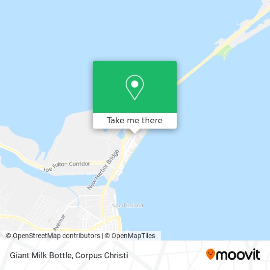 Mapa de Giant Milk Bottle