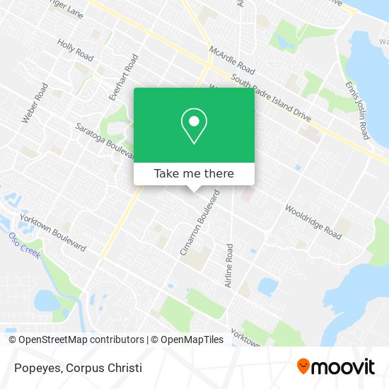 Popeyes map