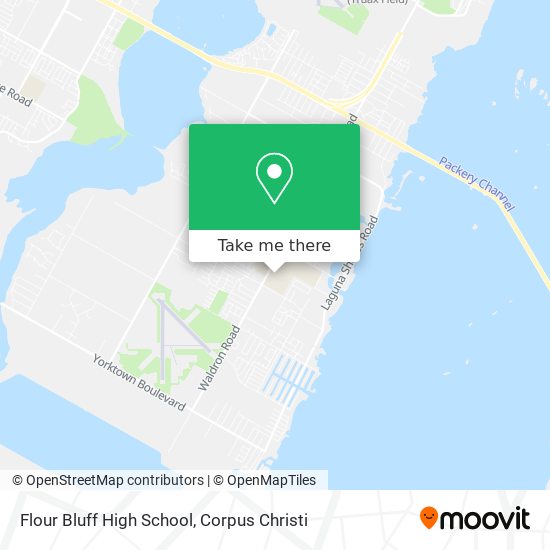 Mapa de Flour Bluff High School