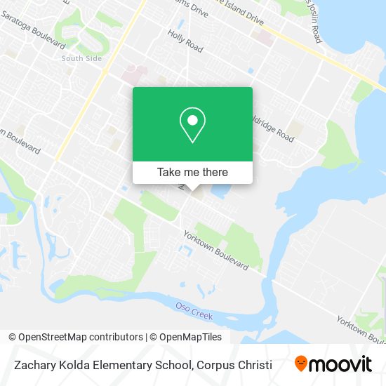 Zachary Kolda Elementary School map