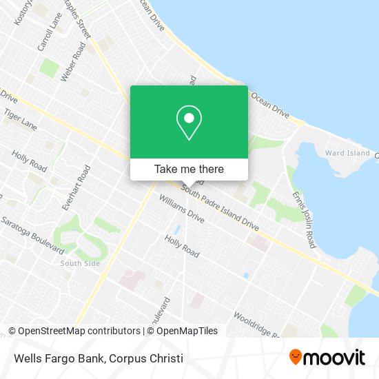 Mapa de Wells Fargo Bank
