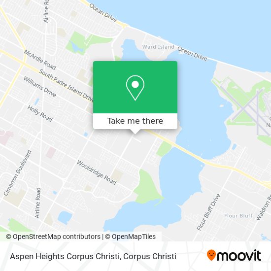 Aspen Heights Corpus Christi map