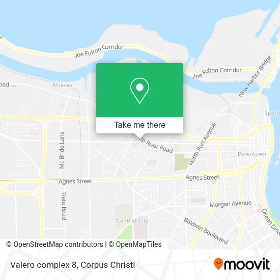 Valero complex 8 map