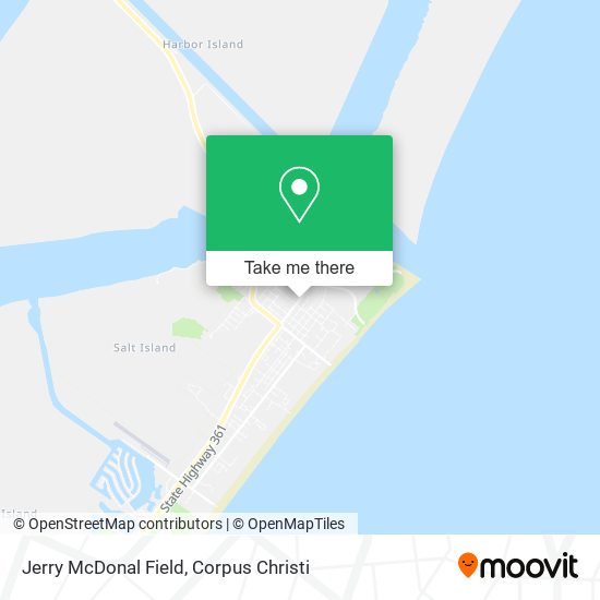 Mapa de Jerry McDonal Field